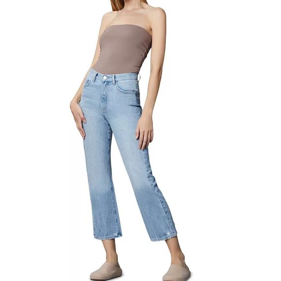 DL1961 Emilie Straight Ultra‎ High Rise Vintage Jeans Size 32 - Picture 2 of 11